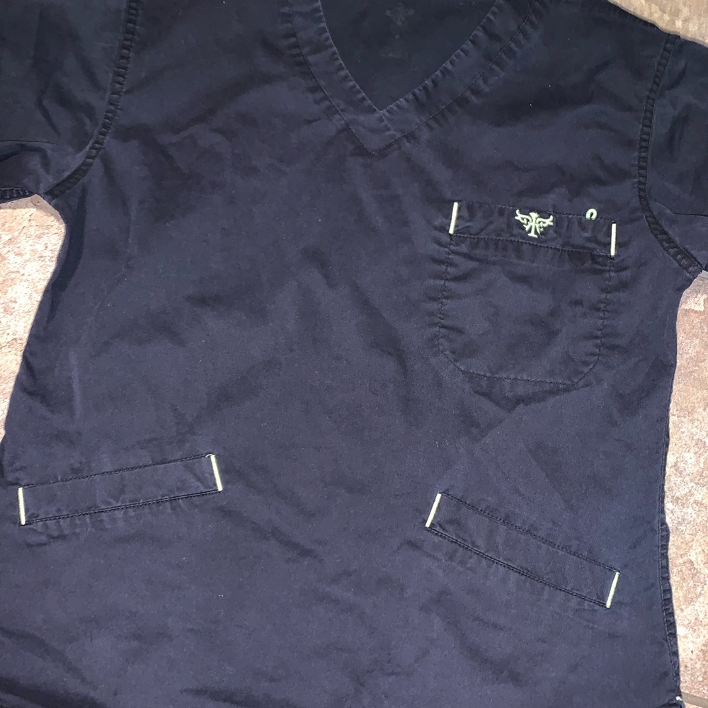 Med couture scrub top